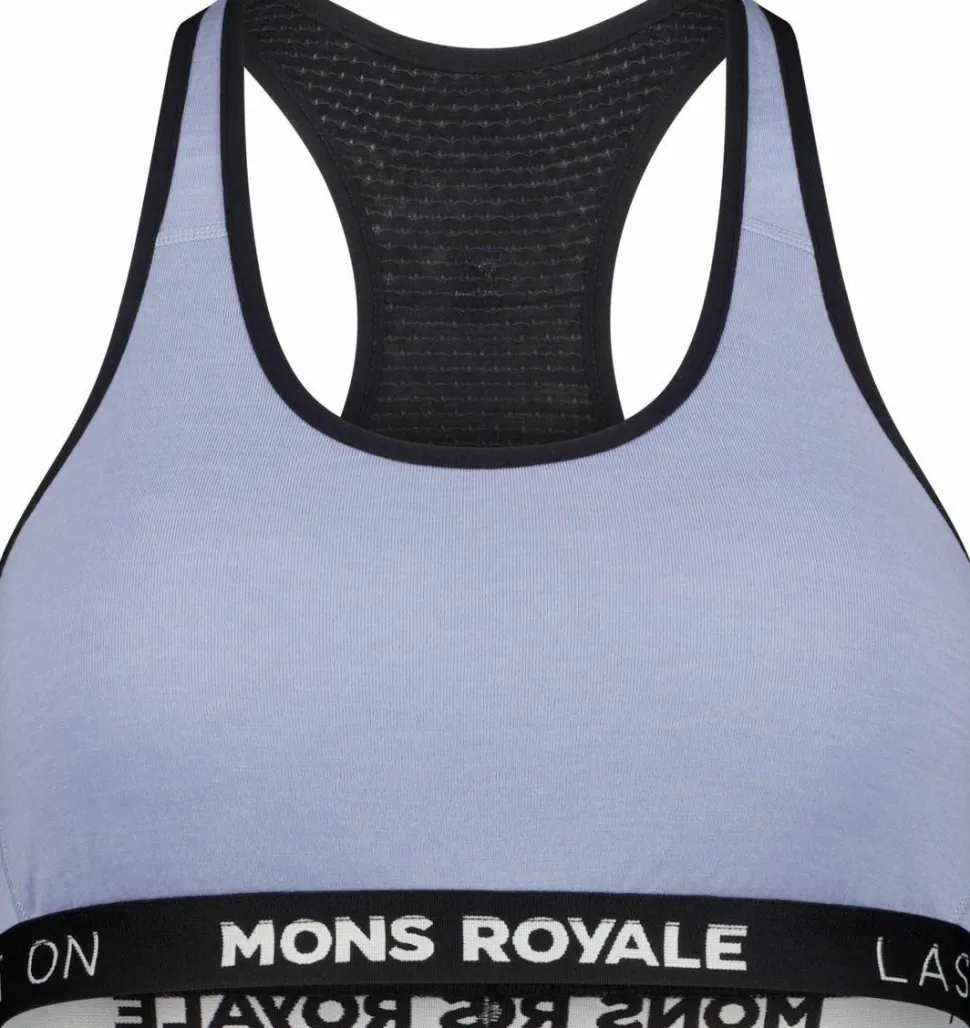 Mons Royale Sierra Sports Bra Skyline/black