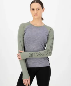 Mons Royale Women's Bella Tech Long Sleeve Willow Sale