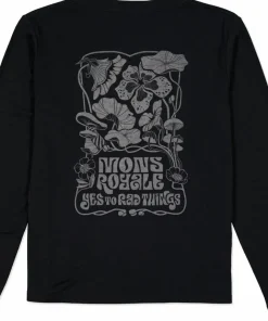 Mons Royale Women's Icon Merino Long Sleeve Black Hot