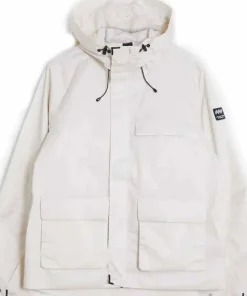 Mountain Works Unisex Utility Hybrid Rain Jacket Ivory