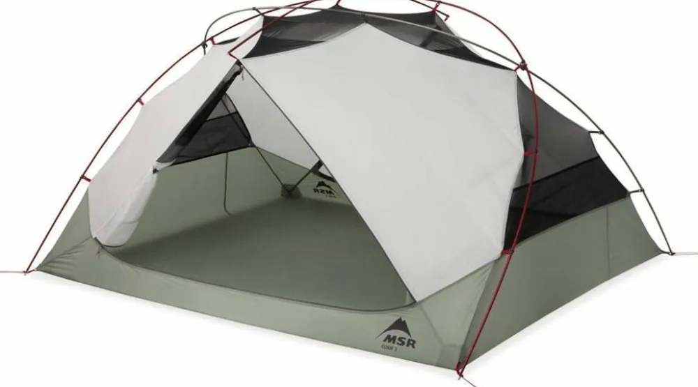 Discount Elixir 3 Tent Footprint Incl Tält, Sovsäckar & Liggunderlag
