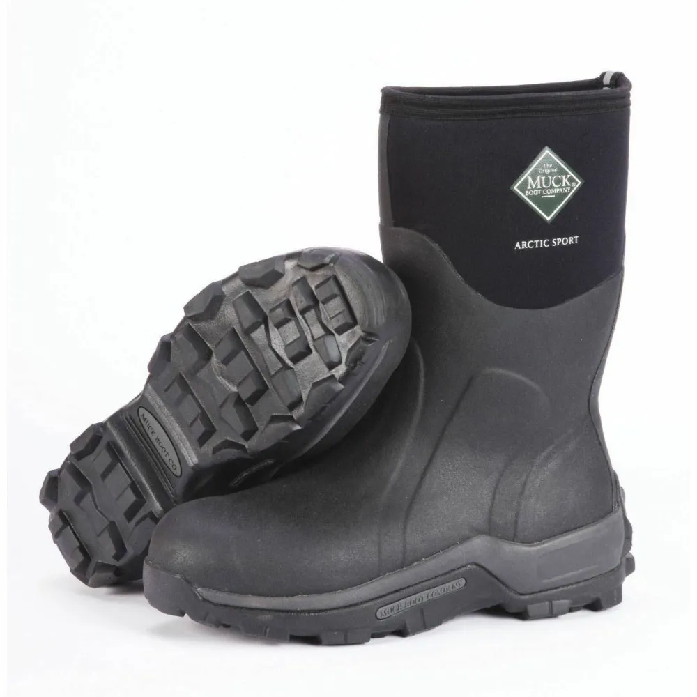 Muck Boot Men's Arctic Sport Mid Black Sort Hot