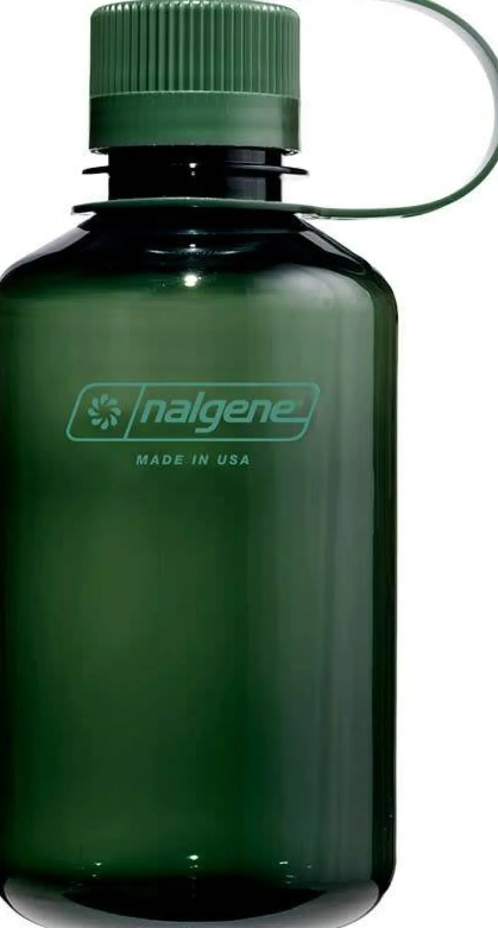 Nalgene 454ml Narrow Mouth Sustain Water Bottle Jade