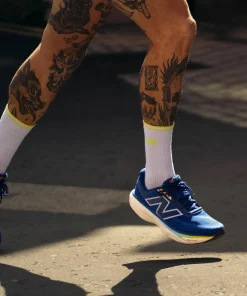New Balance Men's Freshfoam X 1080v14 Inkwell with Silver Metallic and Ginger Lemon Sale