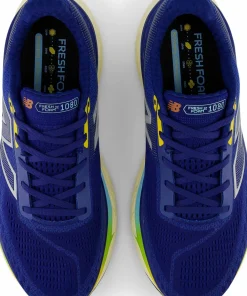 New Balance Men's Freshfoam X 1080v14 Inkwell with Silver Metallic and Ginger Lemon Sale