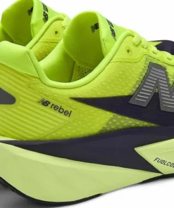 New Balance Men's FuelCell Rebel V5 Alkaline Green / Boysenberry / Dark Silver Metallic