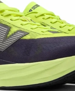 New Balance Men's FuelCell Rebel V5 Alkaline Green / Boysenberry / Dark Silver Metallic Sale