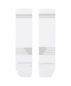 New Balance Pro Run Crew Socks 1 Pair White