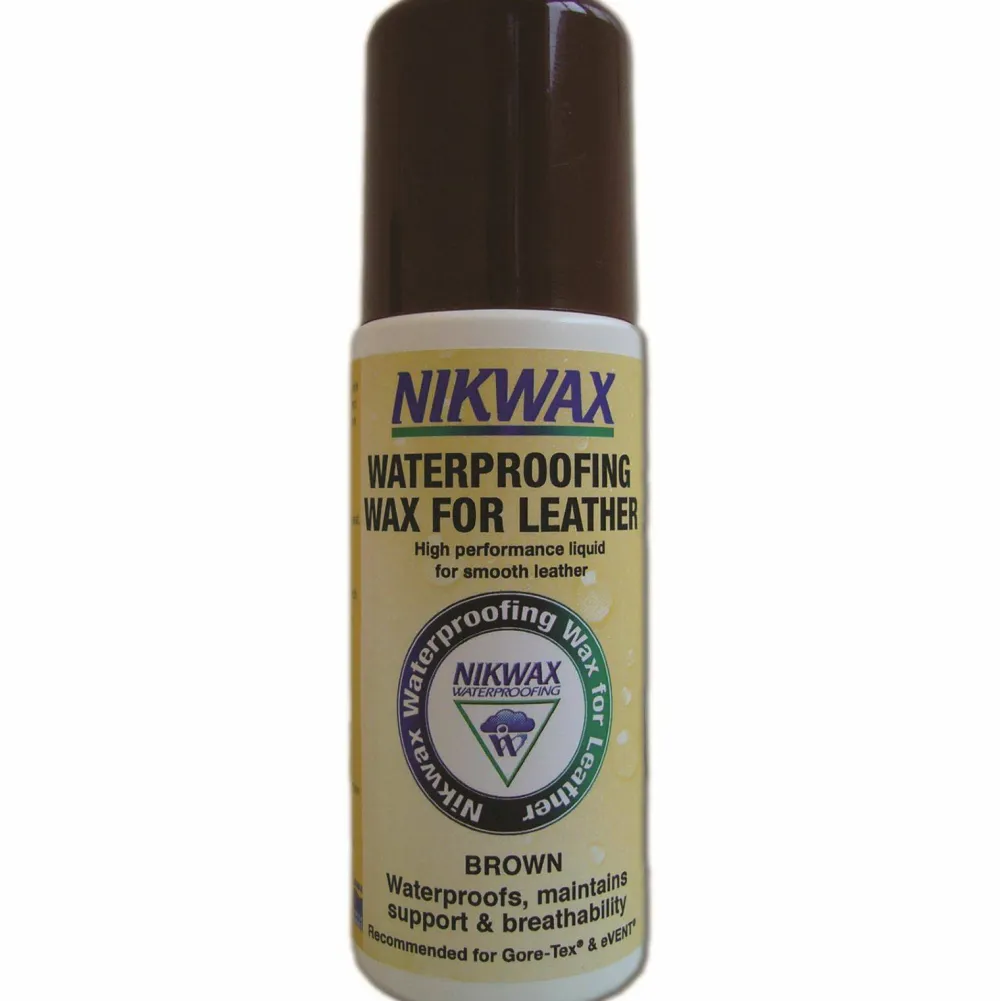 Nikwax Waterproofing Wax for Leather Brown New
