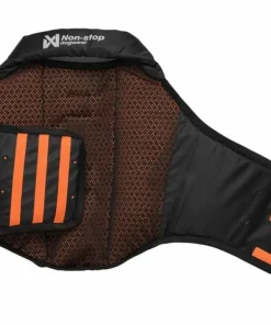 Non-stop Dogwear Protector Life Jacket Size 2-4 Black/ orange New