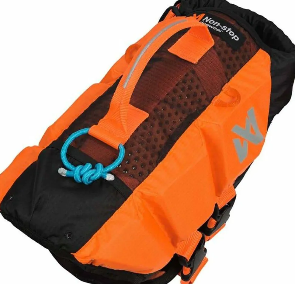 Non-stop Dogwear Protector Life Jacket Size 5-7 Black/Orange