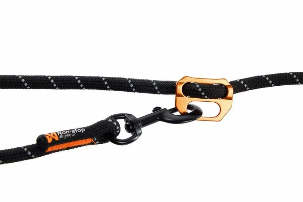 Non-stop Dogwear Rock Adjustable Leash Black