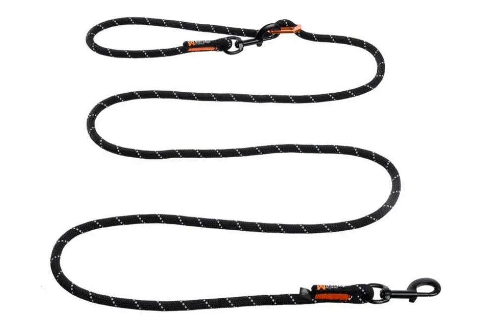 Non-stop Dogwear Rock Adjustable Leash Black