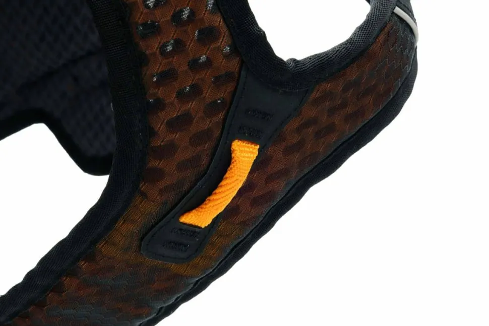 Non-stop Dogwear Rock Harness Long L Black/Orange