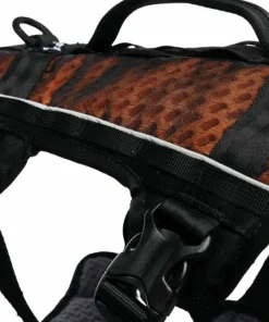 Non-stop Dogwear Rock Harness Long XL black/orange Hot