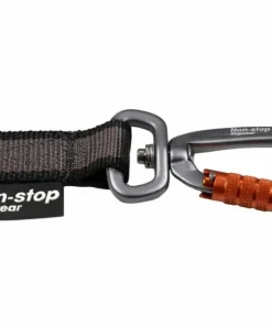 Non-stop Dogwear Touring Bungee Leash Gray