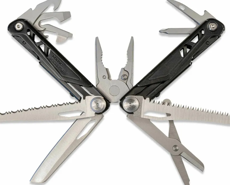 Nordic Pocket Saw Multitool 13 Black