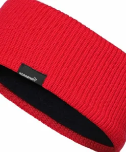Norrøna /29 Heavy Merinoull Headband Watermelon Hot