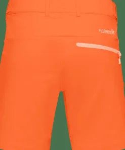 Norrøna Women's Falketind Flex1 Shorts Orange Alert