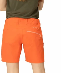 Norrøna Women's Falketind Flex1 Shorts Orange Alert
