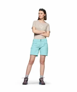 Norrøna Women's Falketind Flex1 Shorts Aqua Haze