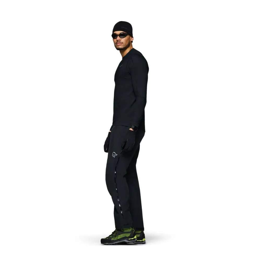 Norrøna Men's Falketind EqualiserUll Long Sleeve Caviar Black Discount