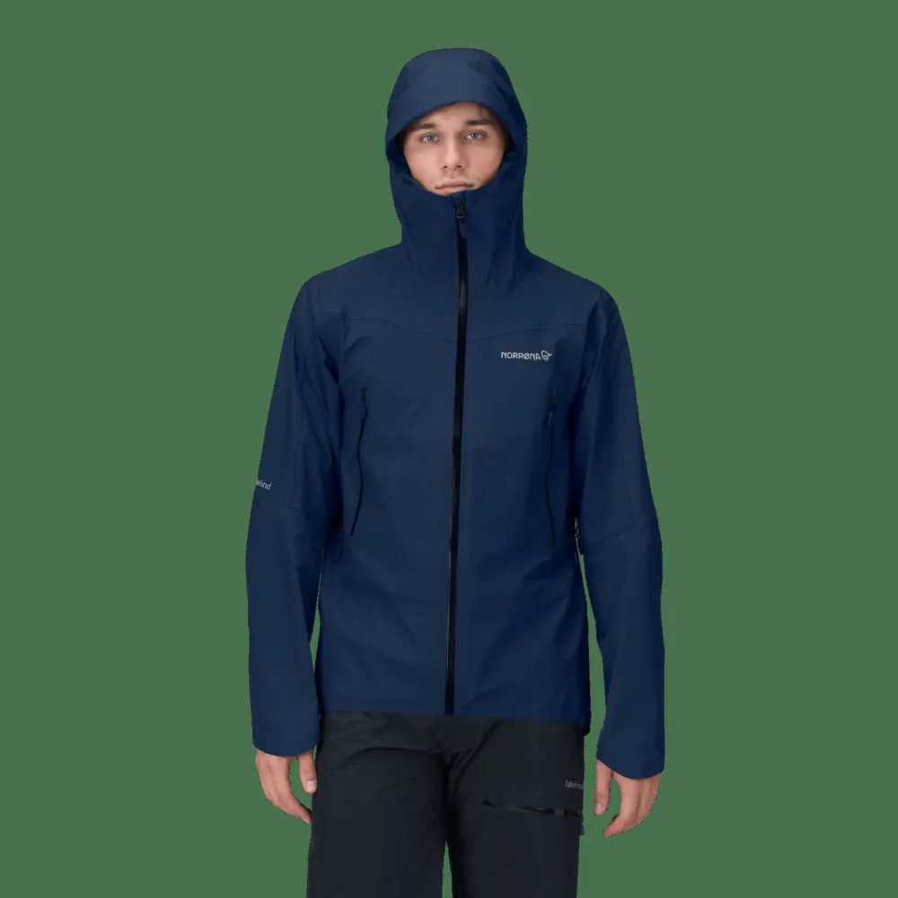 Clearance Men's Falketind GORE-TEX Jacket Blue Gore-Tex