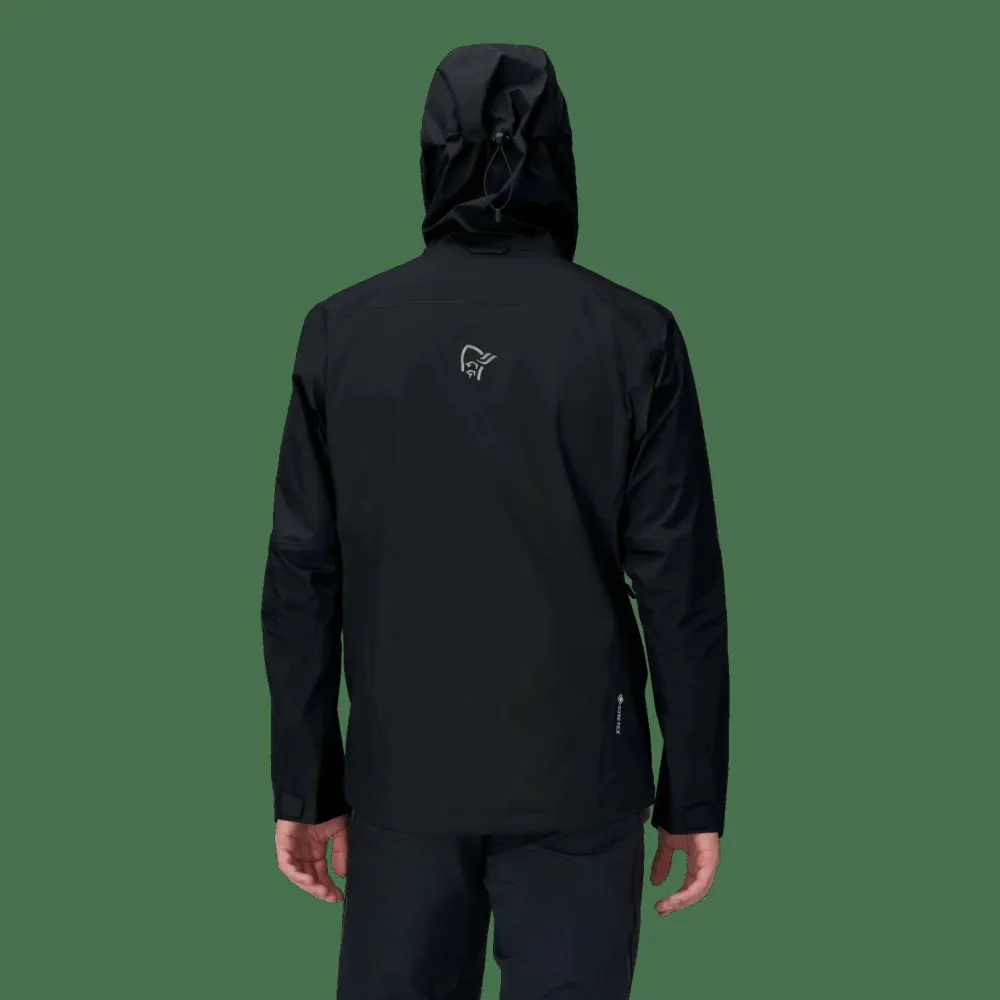 Norrøna Men's Falketind GORE-TEX Jacket Black Caviar Best