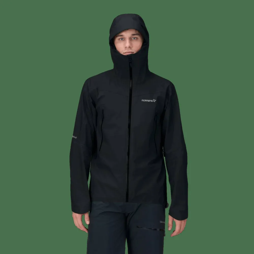 Norrøna Men's Falketind GORE-TEX Jacket Black Caviar Best