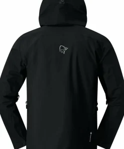 Norrøna Men's Falketind GORE-TEX Jacket Black Caviar Best