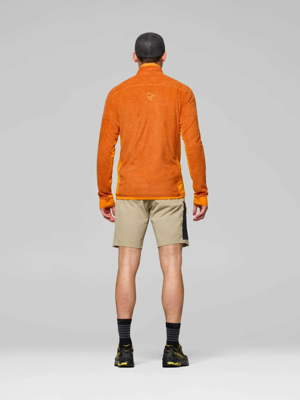 Norrøna Men's Falketind Warm1 Active Jacket Gold Flame/Exuberance Outlet
