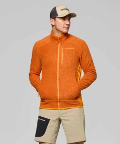 Norrøna Men's Falketind Warm1 Active Jacket Gold Flame/Exuberance Outlet