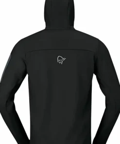 Norrøna Men's Falketind Warm Stretch Hood Caviar Black