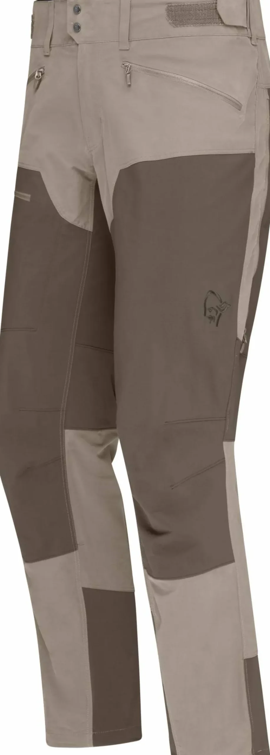 Norrøna Men's Femund Cotton Flex1 Light Pants Winter Twig/bungee Cord