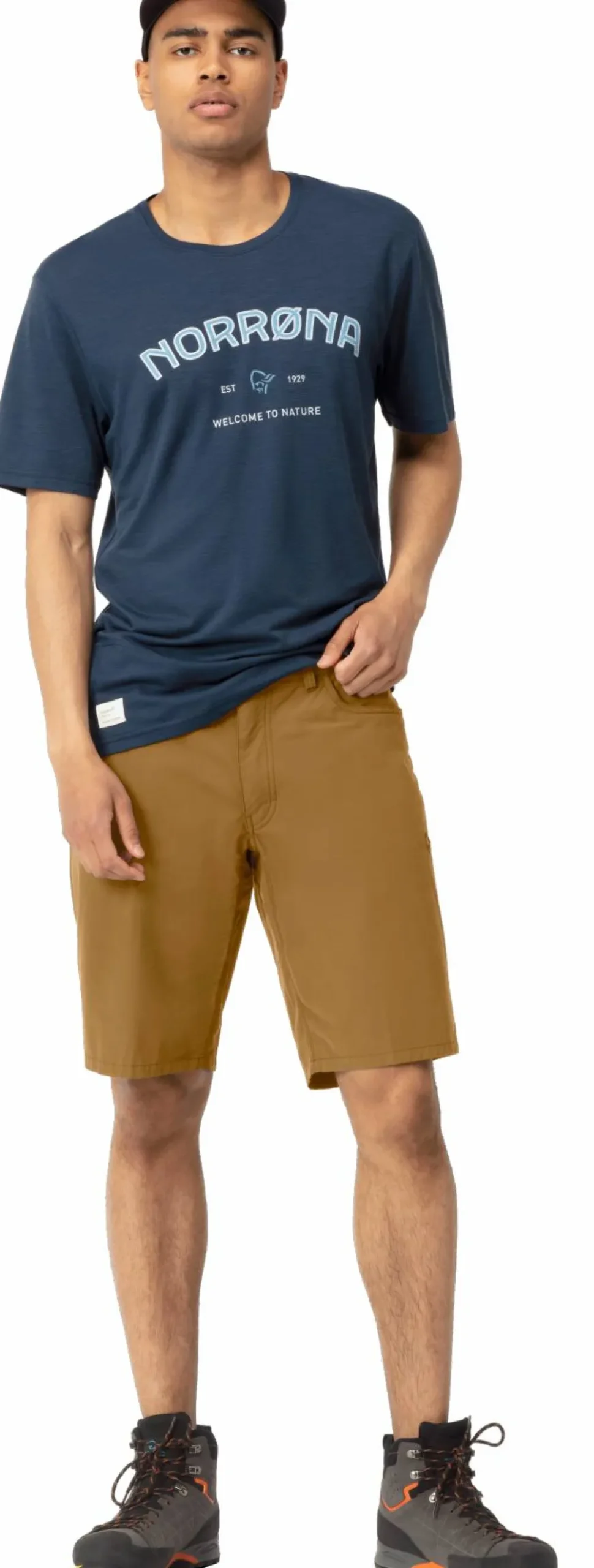 Norrøna Men's Femund Cotton Shorts Camelflage Discount