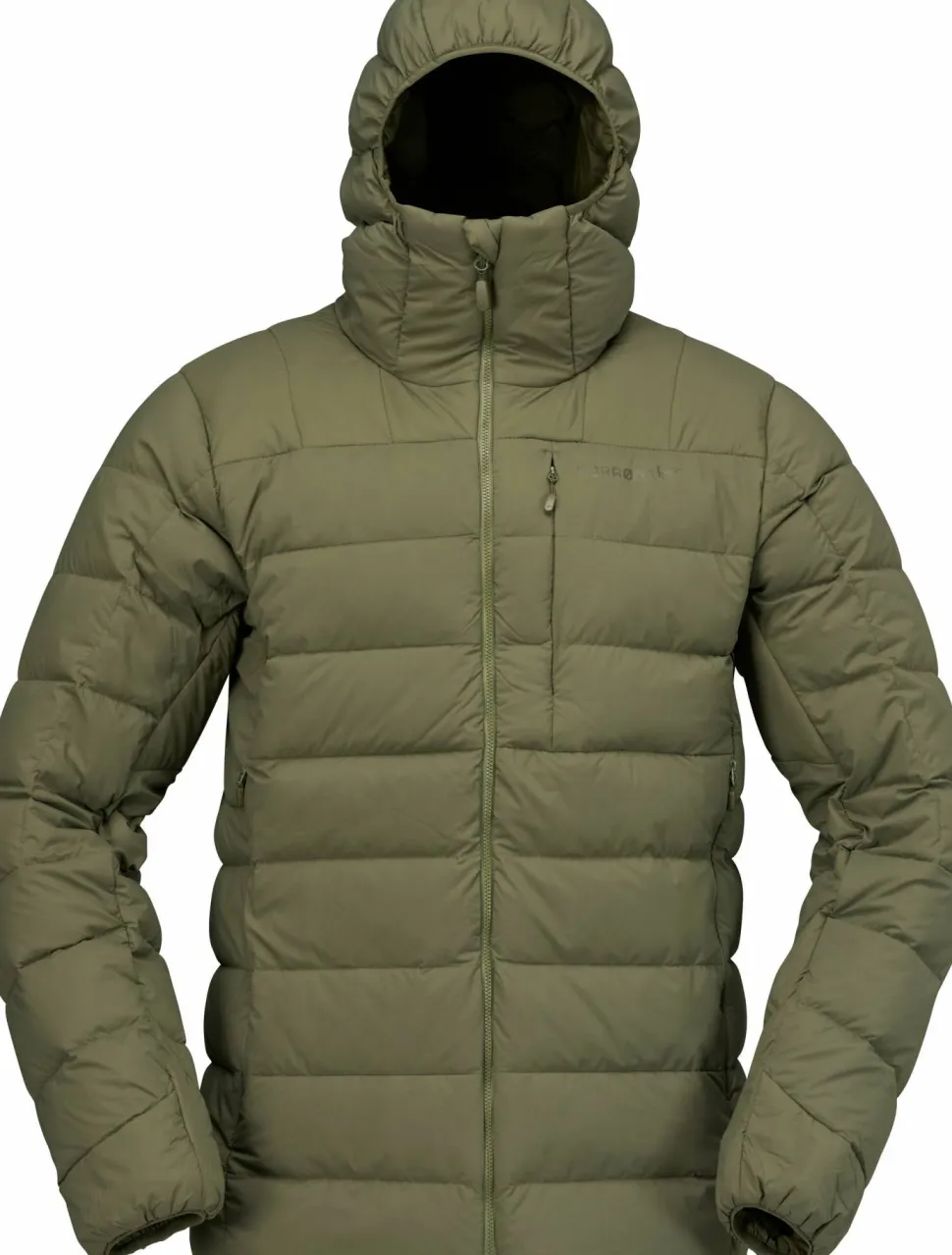 Norrøna Men's Femund Down700 Zip Hood Olive Night