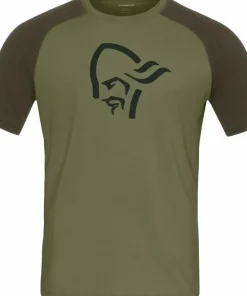 Norrøna Men's Femund PureUll T-Shirt Loden Green