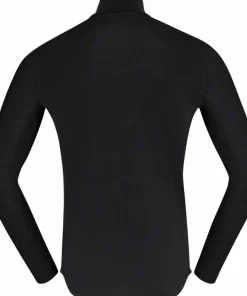Norrøna Men's Femund PureUll Zip Neck Caviar Black