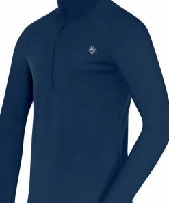 Norrøna Men's Femund PureUll Zip Neck Indigo Night