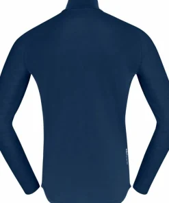 Norrøna Men's Femund PureUll Zip Neck Indigo Night