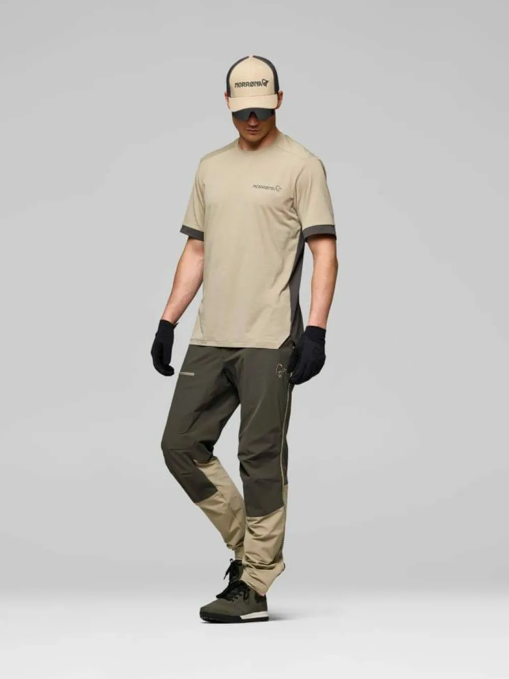 Norrøna Men's Fjørå Equaliser T-Shirt Winter Twig/Beluga Discount