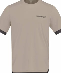 Norrøna Men's Fjørå Equaliser T-Shirt Winter Twig/Beluga Discount
