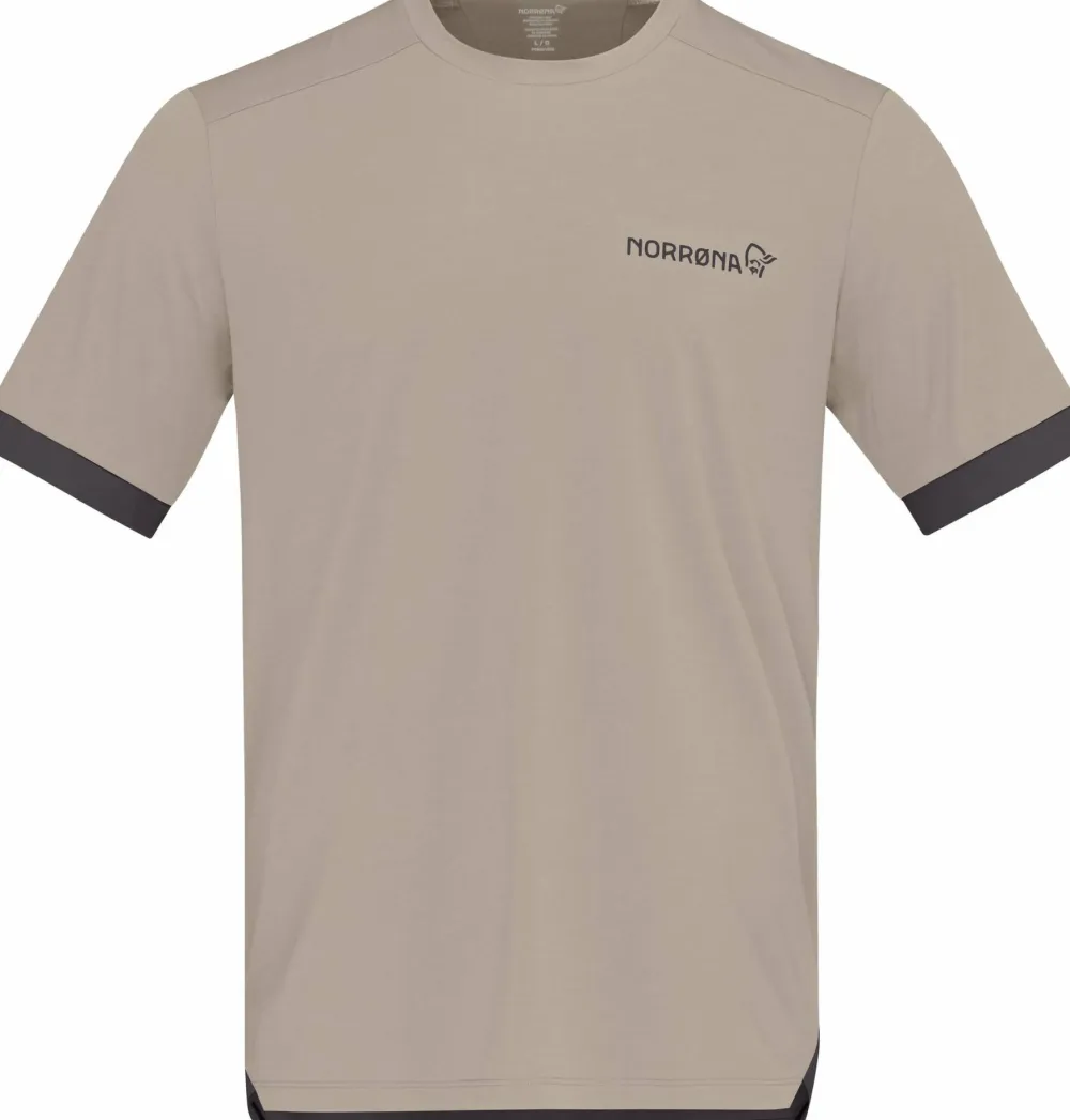 Norrøna Men's Fjørå Equaliser T-Shirt Winter Twig/Beluga Discount