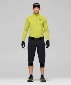 Norrøna Men's Fjørå Flex1 Hybrid Shorts Caviar Black Outlet