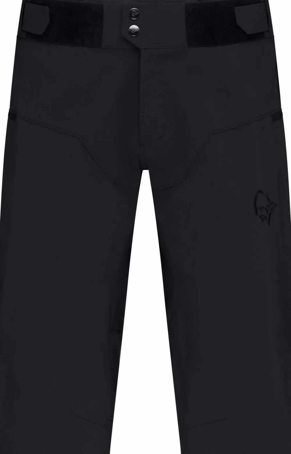 Norrøna Men's Fjørå Flex1 Hybrid Shorts Caviar Black Outlet
