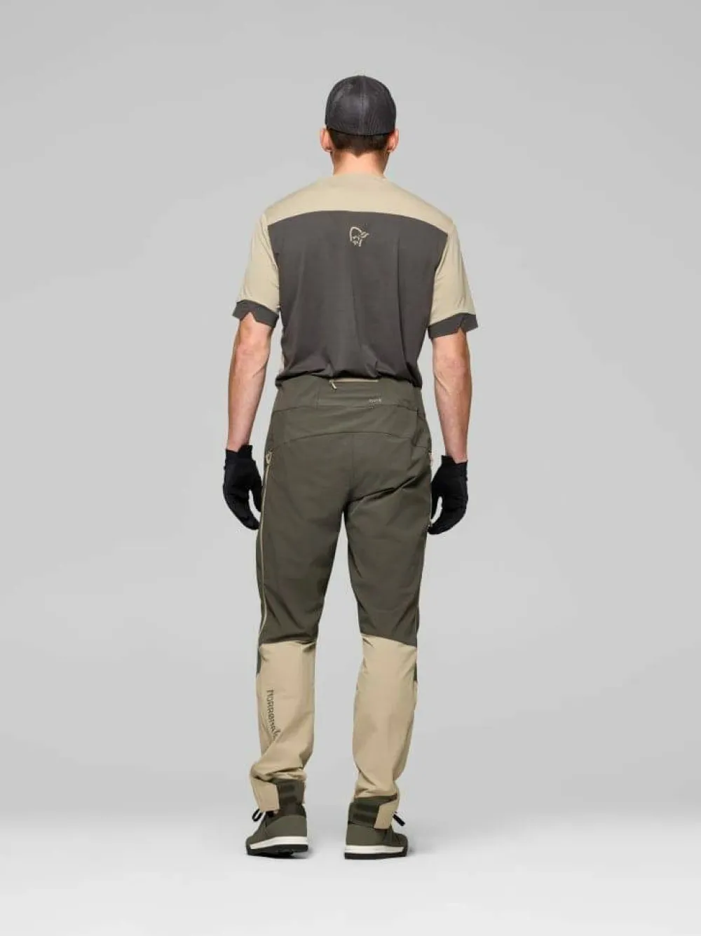 Norrøna Men's Fjørå Flex1 Pants Beluga/Winter Twig Best