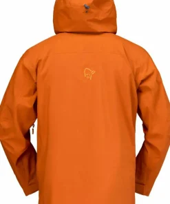 Norrøna Men's Lofoten GORE-TEX Pro Jacket Gold Flame Sale