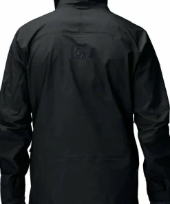 Norrøna Men's Møre GORE-TEX Jacket Caviar Hot