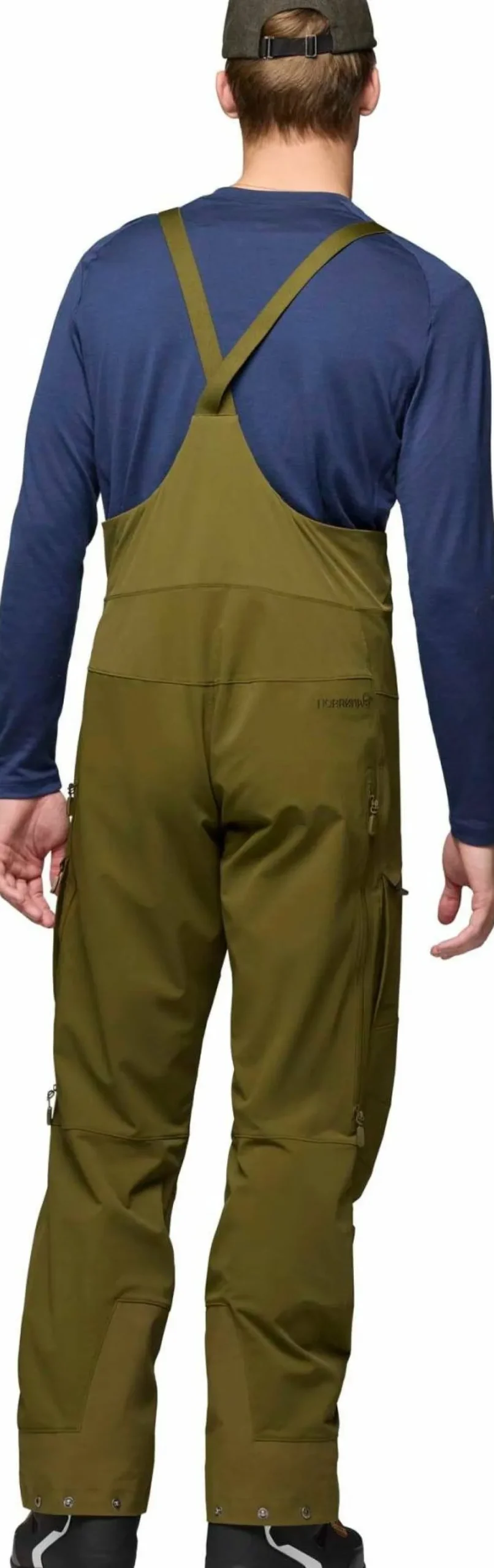 Norrøna Men's Møre GORE-TEX Salopette Dark Olive New