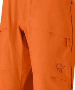Norrøna Men's Møre GORE-TEX Salopette Gold Flame Clearance
